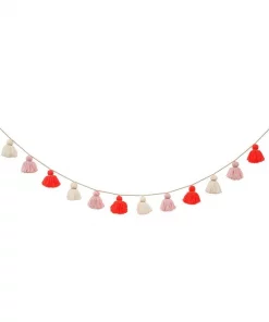 Meri Meri Pink Coral Tassels Garland