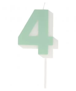 Meri Meri Color Number 4 Candle