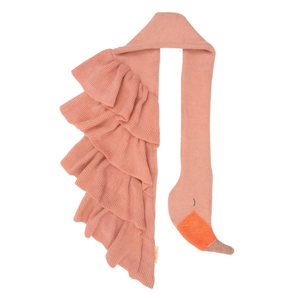 Meri Meri Knitted Flamingo Scarf 3 Meri Meri Knitted Flamingo Scarf