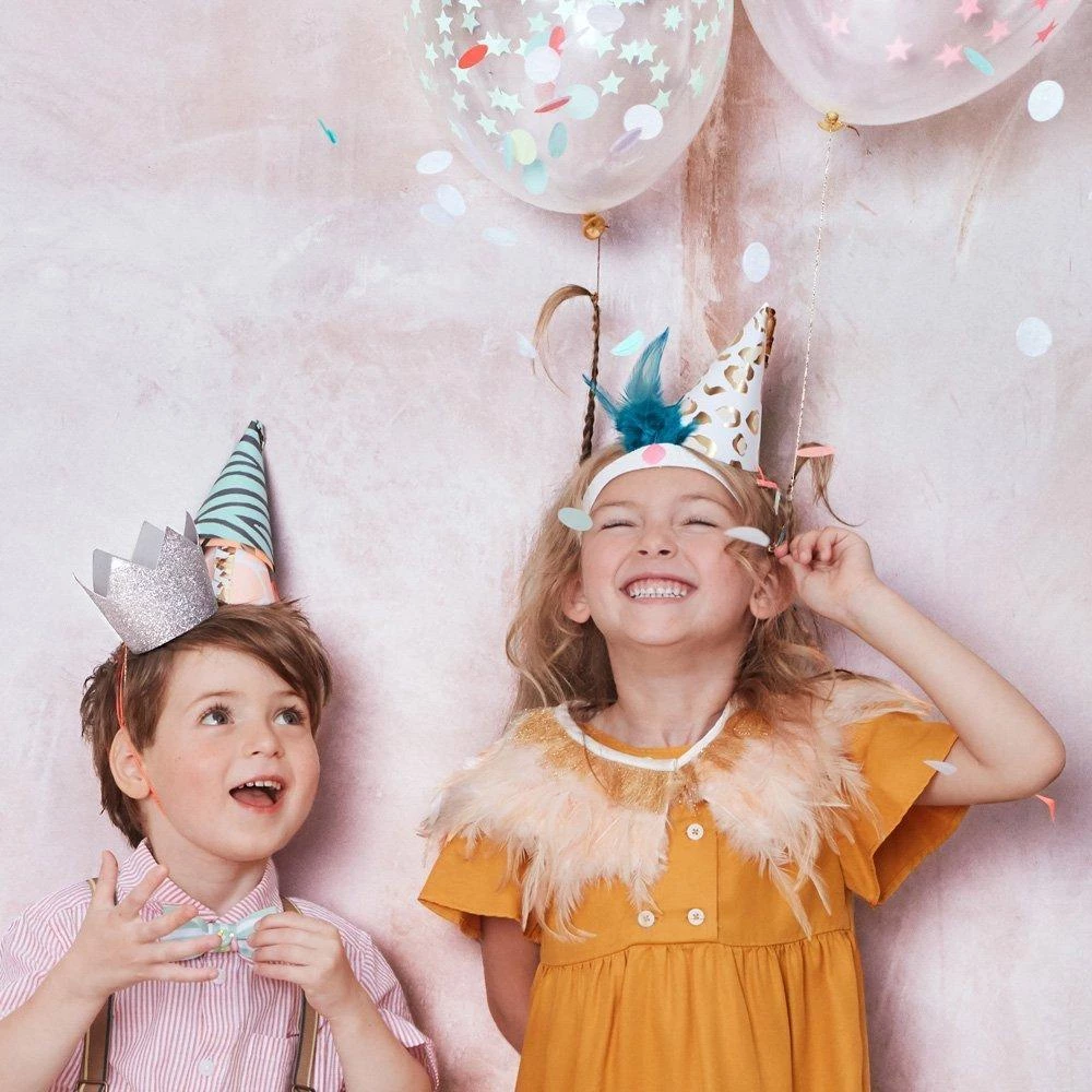 Meri Meri Peach Feather Capelet 5 Meri Meri Peach Feather Capelet