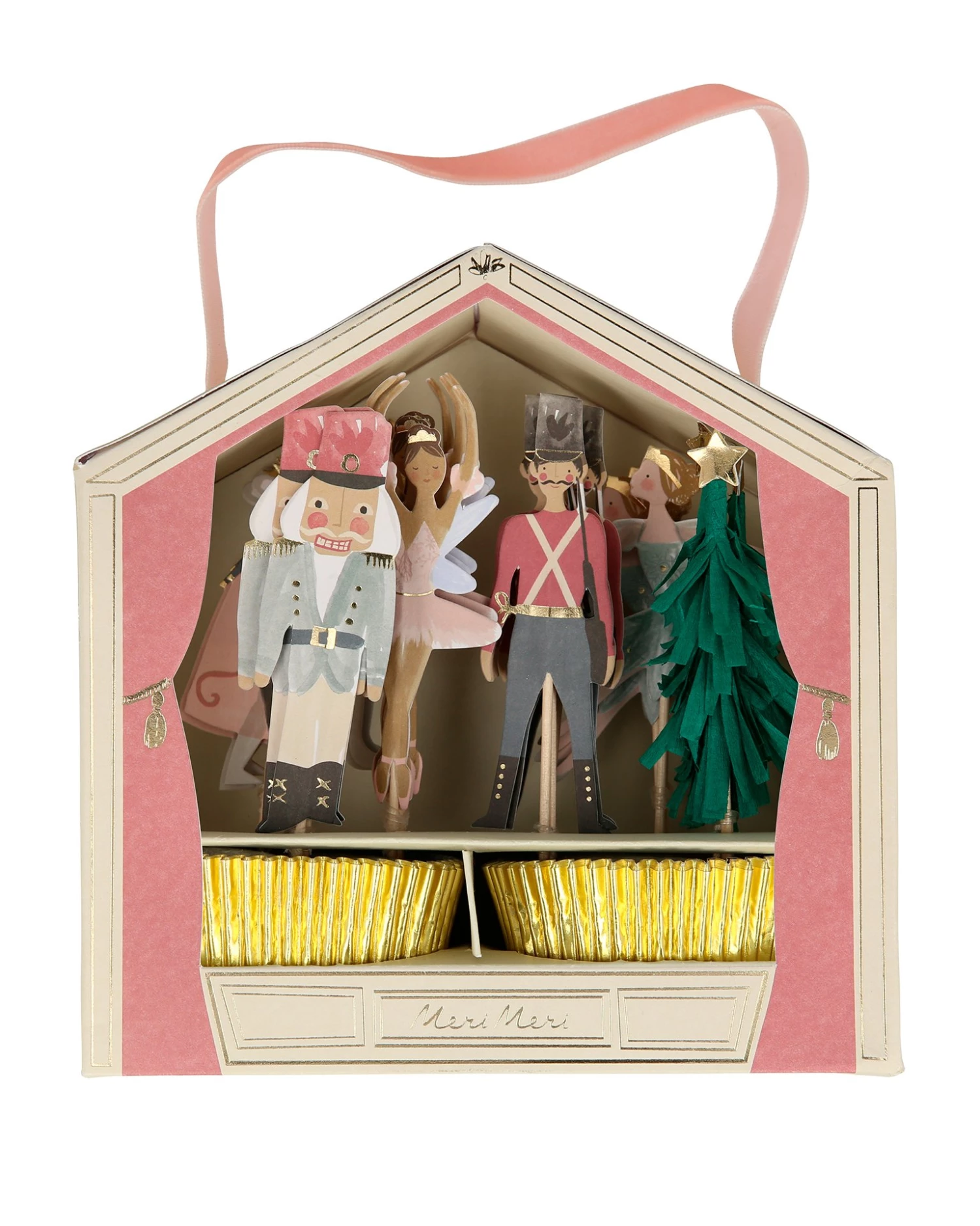 Meri Meri Nutcracker Cupcake Kit 3 Meri Meri Nutcracker Cupcake Kit