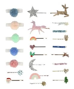 Meri Meri Hair Accessories Advent Calendar Suitcase