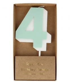 Meri Meri Color Number 4 Candle