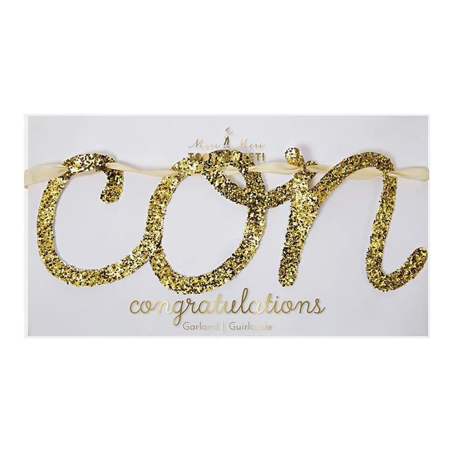 Meri Meri Gold Congratulations Garland 4 Meri Meri Gold Congratulations Garland