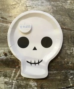 Meri Meri Skull Paper Plate