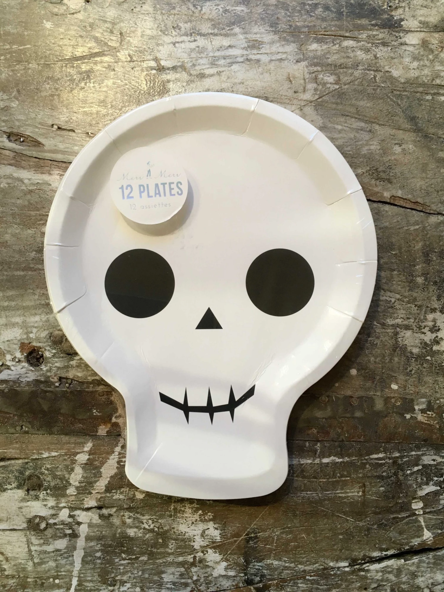 Meri Meri Skull Paper Plate 3 Meri Meri Skull Paper Plate