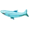 Meri Meri Blue Giant Shark Balloon 1 Meri Meri Blue Giant Shark Balloon