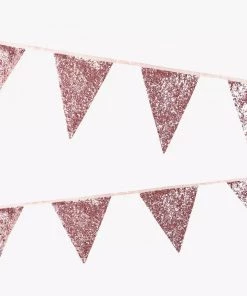 Meri Meri Luxe Pink Glitter Bunting
