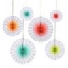 Meri Meri Pack of 6 Neon Ombre Pinwheels