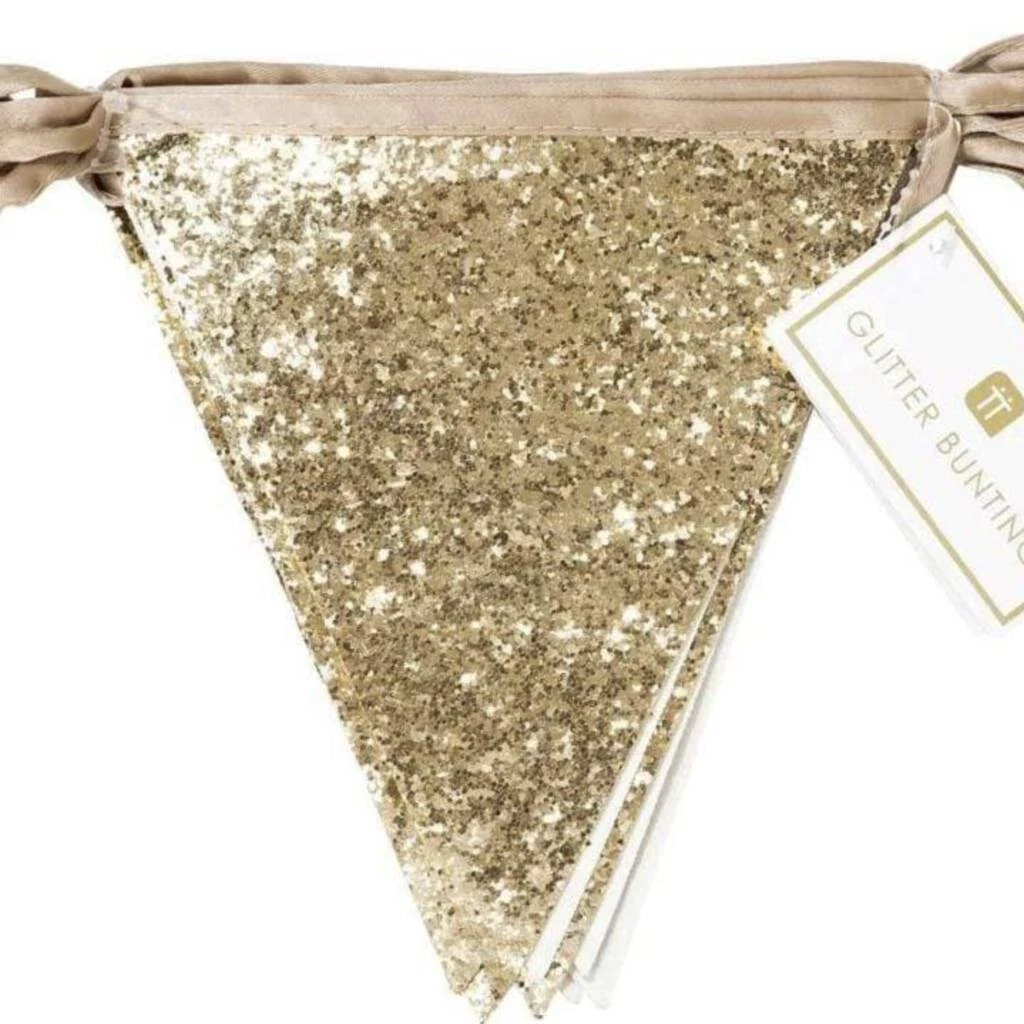 Meri Meri Luxe Gold Glitter Bunting 3 Meri Meri Luxe Gold Glitter Bunting