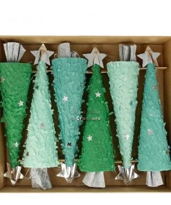Meri Meri Pack of 6 Christmas Tree Crackers