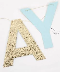 Meri Meri Birthday Letter Fringe Bunting