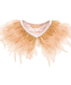 Meri Meri Peach Feather Capelet