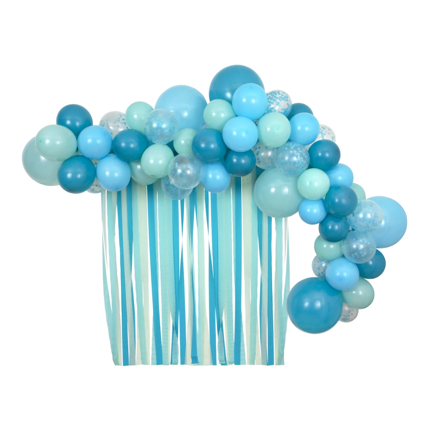Meri Meri Blue Balloon and Streamers Kit 3 Meri Meri Blue Balloon and Streamers Kit