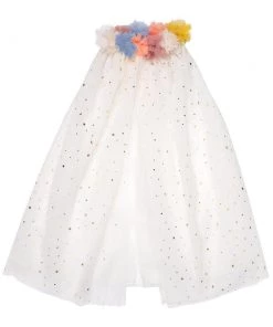 Meri Meri Pom Pom Collar Cape Dress