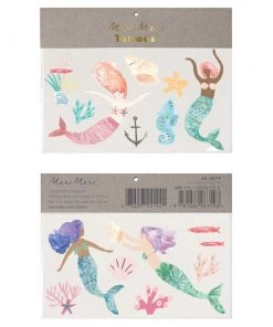 Meri Meri Mermaid Tattoos