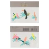 Meri Meri Pack of 2 Multicolor Tropical Bird Tattoos 1 Meri Meri Pack of 2 Multicolor Tropical Bird Tattoos